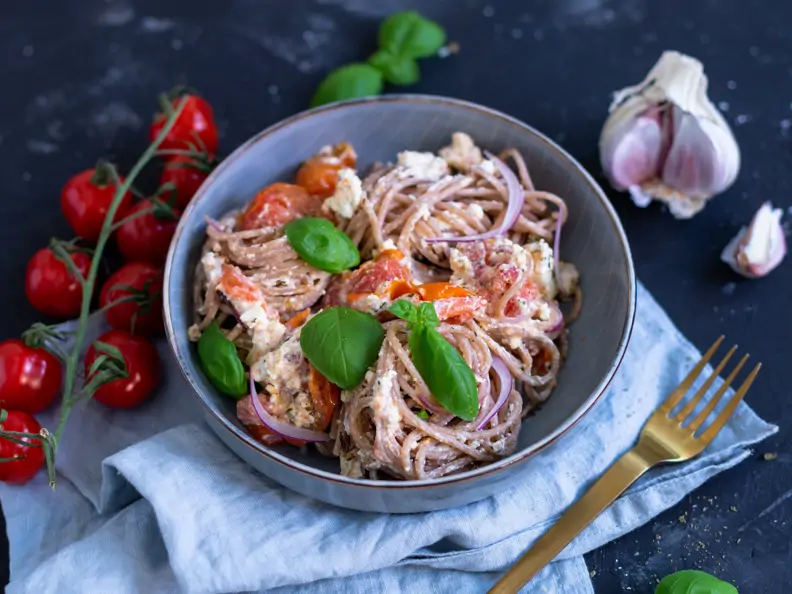 Feta-Pasta aus dem Ofen
