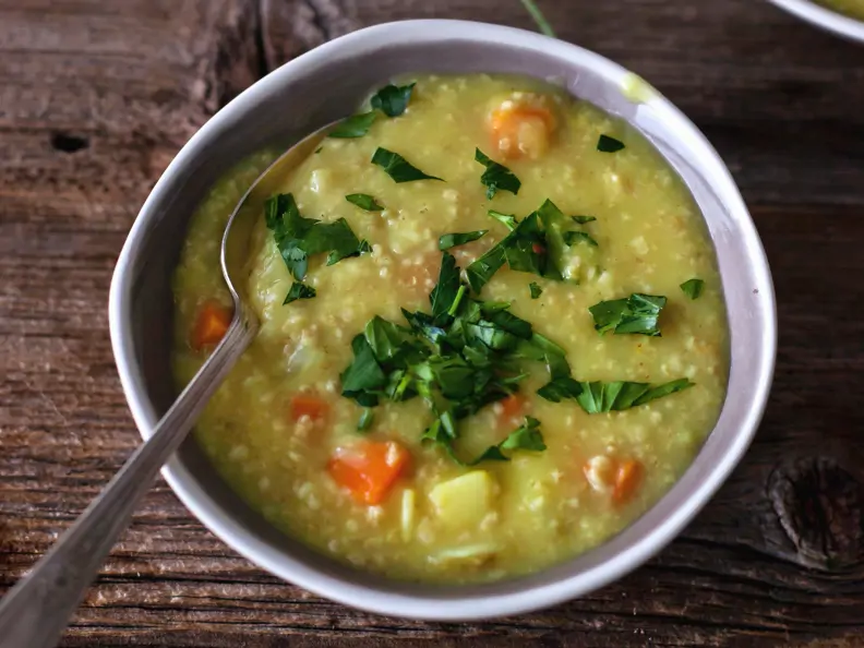 Hafer-Gemüse-Suppe