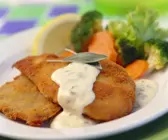 Panierte Hähnchenschnitzel