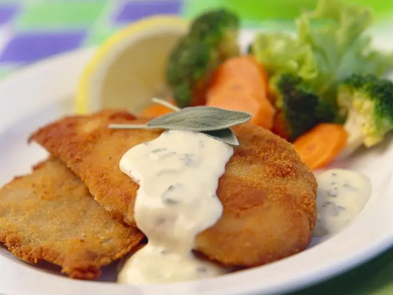 Panierte Hähnchenschnitzel