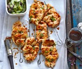 Hähnchen-Teriyaki-Spieße