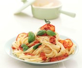Spaghettini mit Pesto rosso