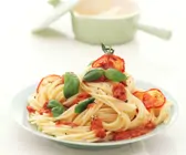 Spaghettini mit Pesto rosso