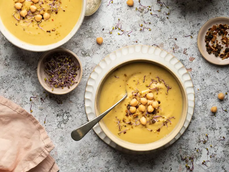 Kichererbsensuppe vegan
