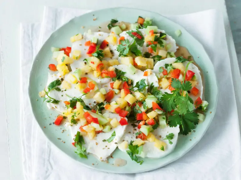 Mozzarella-Carpaccio