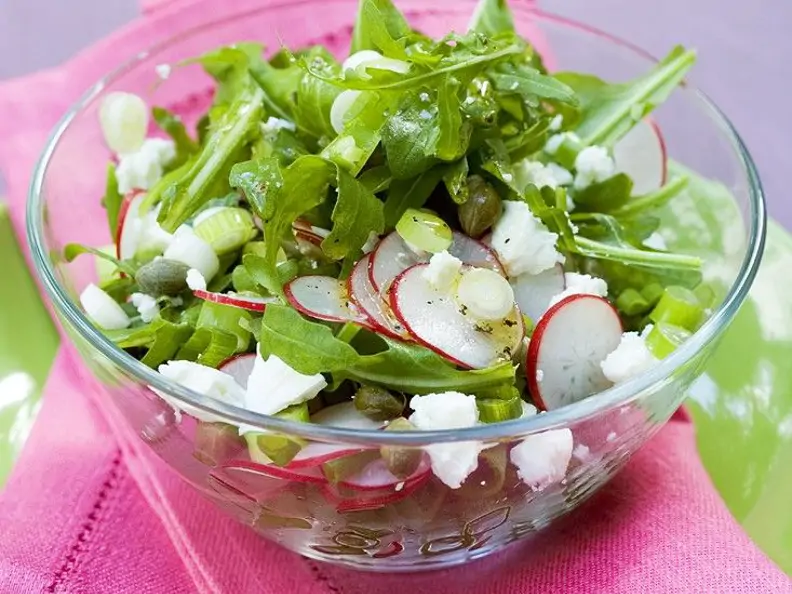 Rucola-Radieschensalat