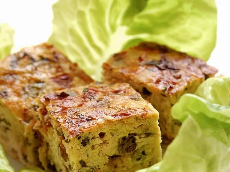 Gemüseauflauf-Würfel