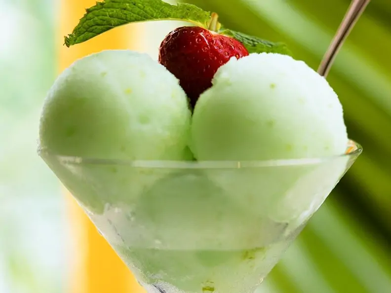 Kiwi-Sorbet