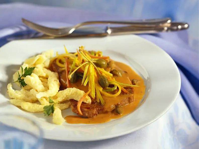 Rostbraten mit Gemüse