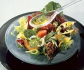 Sommersalat mit Auternpilzen