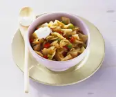 Weißkohl-Paprikaschmorgemüse