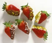 Schokoladen-Erdbeeren