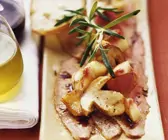 Kalbstafelspitz mit gebratenen Pilzen