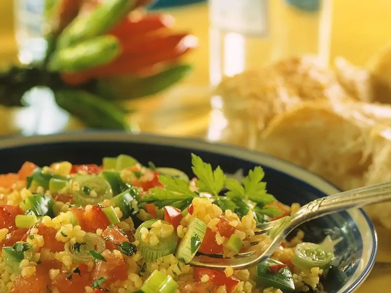 Bulgur mit Paprika