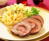 Rouladen mit Nudeln 