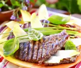 Gegrillte Steaks