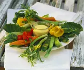 Rohkost mit Aioli