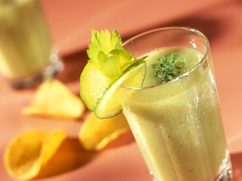 Smoothie mit Artischocken