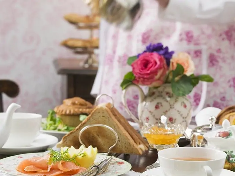 Lachsfrühstück