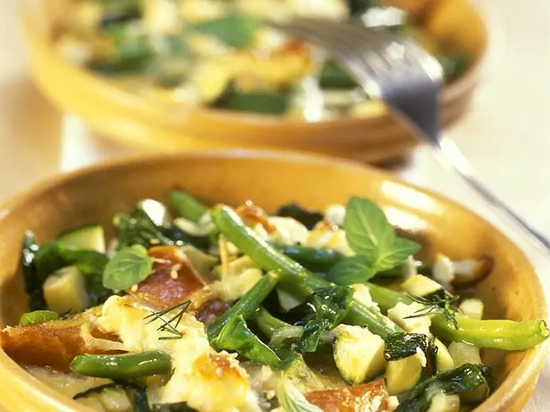 Gemüseauflauf mit Käse