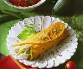 Wraps mit Avocado-Räucherfischfüllung