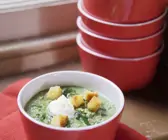 Spinatsuppe