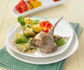 Lamm mit Kartoffelsalat