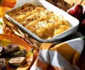 Kartoffel-Birnengratin