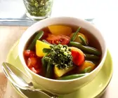 Klare Gemüsesuppe