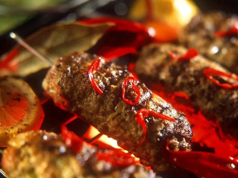 Cevapcici vom Grill