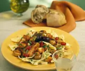 Nudeln mit mediterranem Gemüseragout