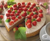 Erdbeerkuchen ohne Zucker