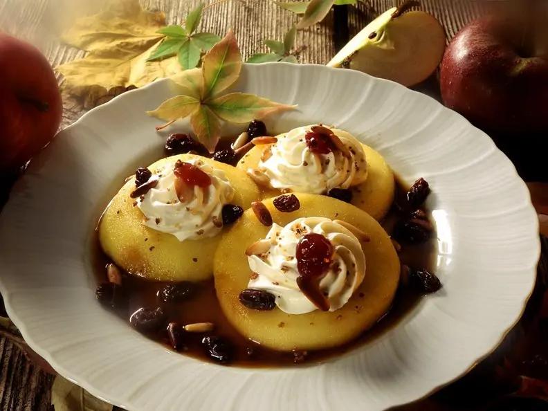 Gedünsteter Apfel