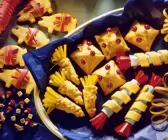Gebäck zu Silvester