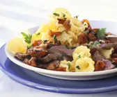 Nudeln mit Lamm