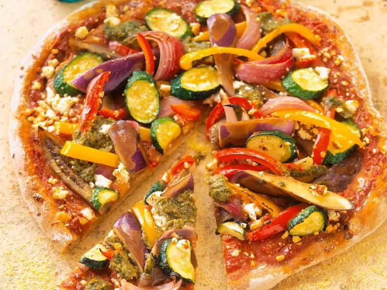 Gemüsepizza italienisch