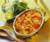 Paprika-Kartoffelauflauf