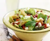 Spargel-Käse-Salat