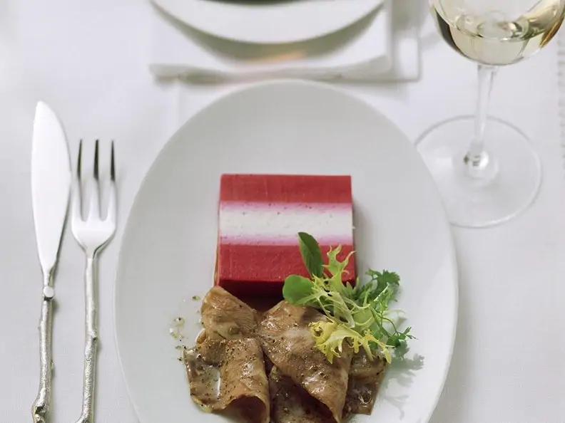Kalbfleischsalat mit Terrine