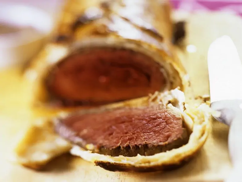 Rinderfilet in Blätterteig