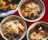 Chinesische Garnelensuppe