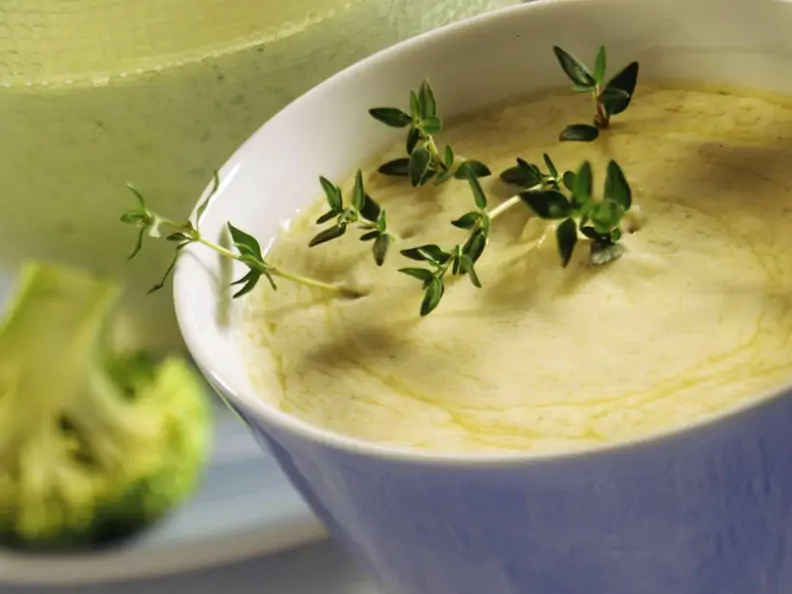 Käsesauce mit Thymian
