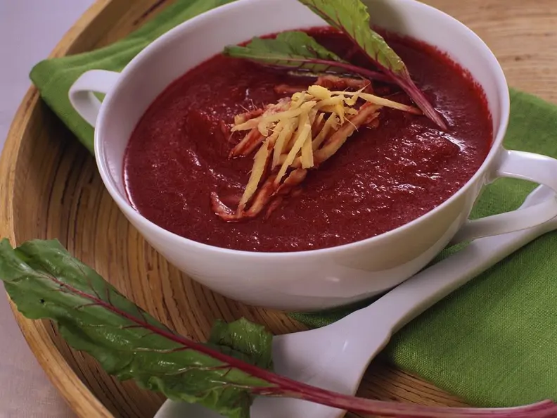 Rote Bete-Cremesuppe