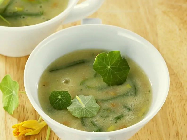 Kartoffel-Lauchsuppe