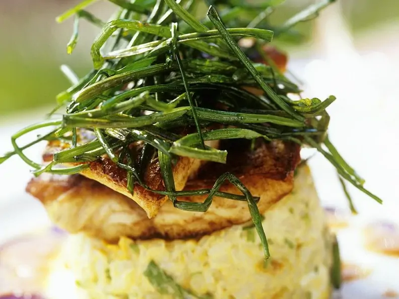 Gemüsetörtchen mit Fisch