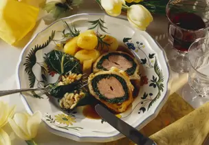 Lamm im Blätterteigmantel