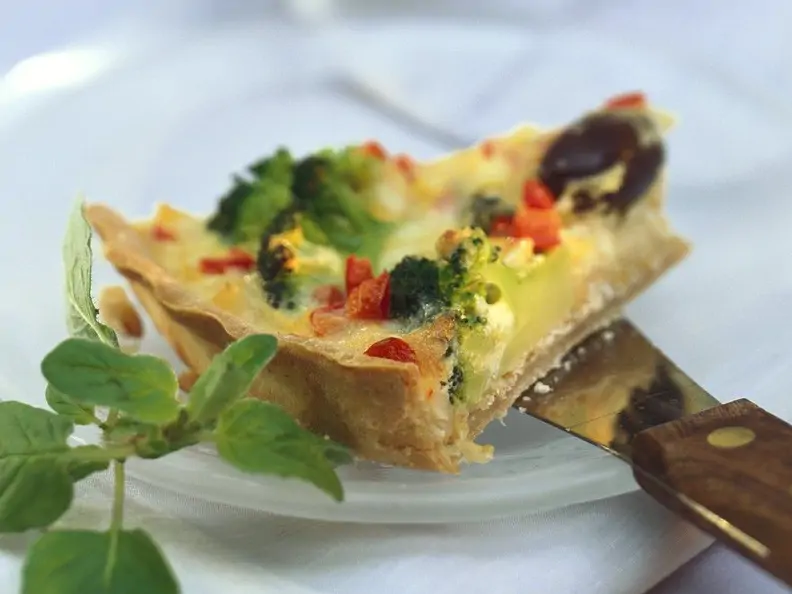 Paprika-Brokkoli-Quiche
