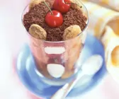 Mascarponecreme mit Kirschen