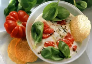 Gorgonzolacremesuppe