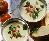 Kalte Avocadosuppe